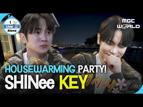 [SUB] 🎉KEY's Housewarming!🎉Grilling Burgers & Living the Dream🤩#KEY #ILIVEALONE #SHINee
