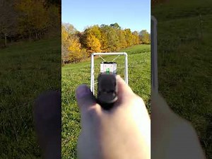 DIY PVC Target Stand / Meprolight Sight on Glock 43X