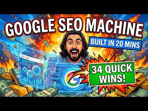 I Built a Google Search Console SEO Machine in 20 Minutes (It Found 34 Quick Wins)