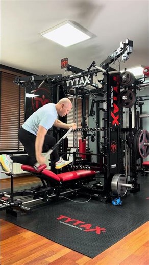 ULTIMATE GYM - Rowing on TYTAX Machine | Strengthen Your Back! #motivationalstatus