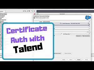 How to use Certificate Authentication with Talend Salesforce Connector
