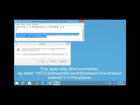 Le serveur proxy ne répond pas (Solution N°3)