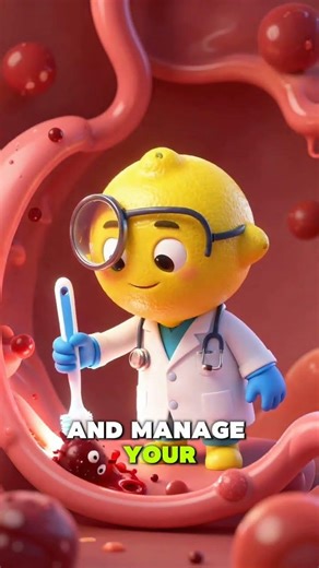 🧡 Lemon Doctor Inside Stomach! 😱 | Cute 3D Cartoon | Educational Animation