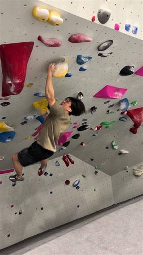 John climbing here #movement #climbing #bouldering #gym #larp | bouldering