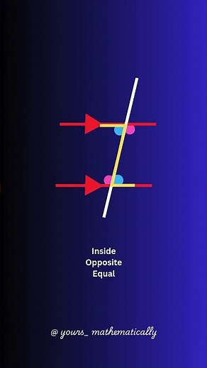 📐 See the Z? That’s Alternate Angles! | Maths #Shorts