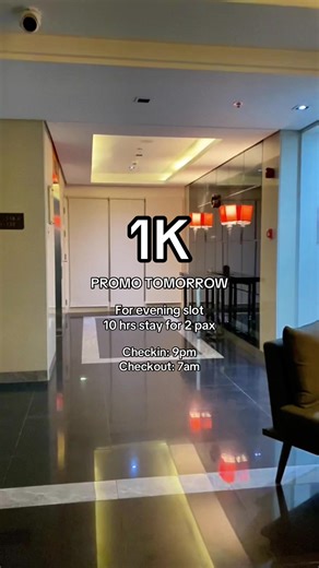 FOR TOMORROW ONLY. 2pax 10 hrs 9pm to 7am slot 🩷 Chat us to reserve #fyp #marilao #foryoupage #staycation #airbnb