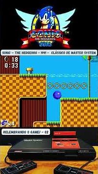 SONIC – THE HEDGEHOG 1991 MASTER SYSTEM 02 #mastersystem #megadrive #sonicthehedgehog