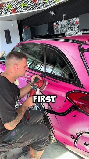 $70,000 cartoon car paint job 😱🎨