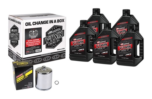 Maxima Oil Change in a Box for Your Harley Davidson Motorcycle