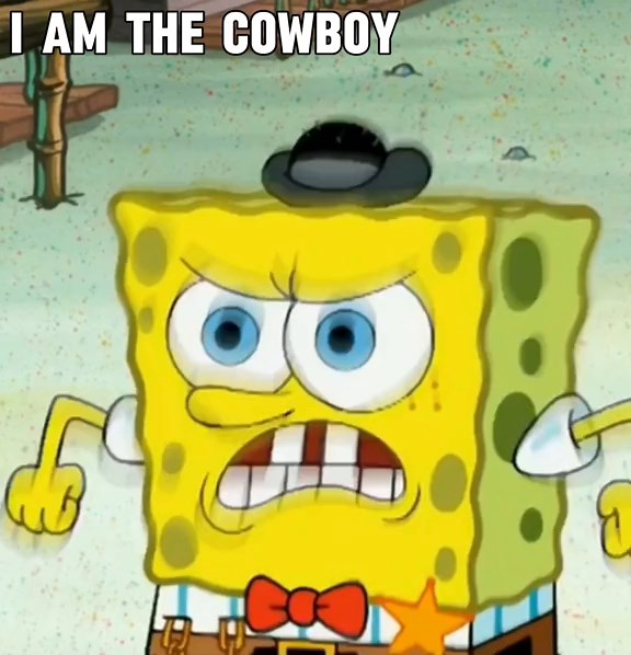 Cowboy SpongeBob Adventures Featuring Patrick Star