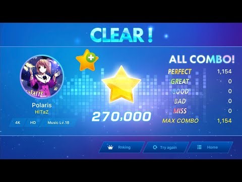 [O2Jam - Music & Game] HiTaZ - Polaris | 4K HD 18 | Perfect Full Combo
