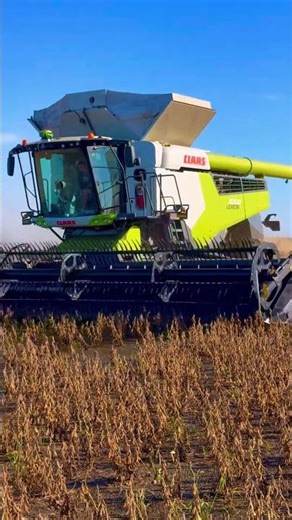 COMBINE HARVESTER THAT MAKES TRUCK-LIKE SOUNDS