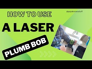 Unboxing a Laser Plumb Bob and how to use it – Precision Made Easy