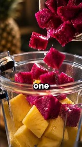 Simple fruity drink! #SmoothieRecipe #DragonFruitSmoothie #HealthyDrinks