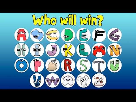 26 ALPHABET LORE Marble Race Tournament - Who will win?