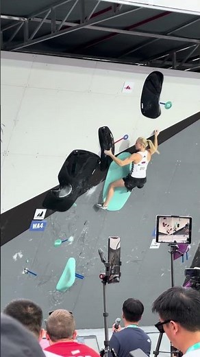Janja Garnbret W4 Qualifications Boulder @ IFSC Seoul 2025 World Championships