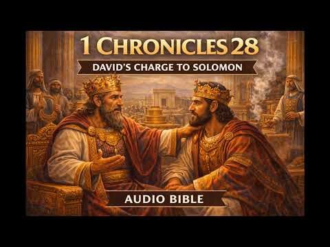 📖 1 Chronicles 28 (Audio Bible) | David Charges Solomon | God’s Design for the Temple