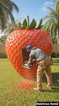 thought this was just a giant strawberry but then I saw this 😳