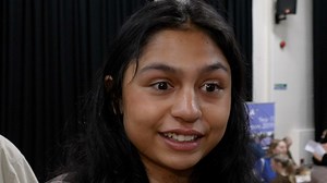 GCSE results: One student's results day