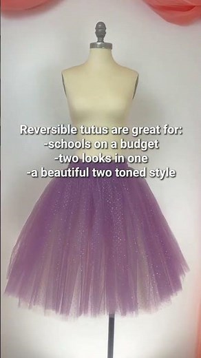 Reversible Romantic Tutus | TUTU.COM