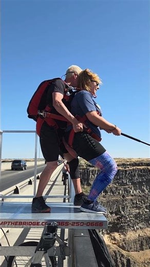 Tandem BASE Jump Off Perrine Bridge | Twin Falls Idaho