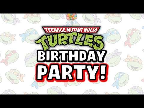 Ninja Turtles Birthday Shellabration!
