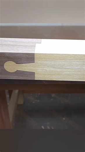 A new end grain pattern using dovetail wood key #woodworking #wood #shorts #like #work ‪@MrBeast‬