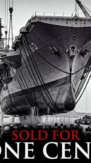 Why Did the US Navy Sell Carriers for a Penny? #military #aircraftcarrier #shorts