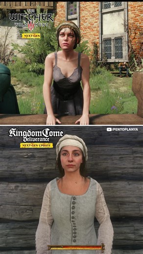 Kingdom Come: Deliverance Next Gen vs Witcher 3 Next Gen Graphics Comparison