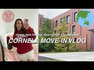 Move in to CORNELL with me | freshman + Hu Shih Hall