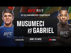 UFC BJJ 1: Musumeci vs Gabriel | Full Event