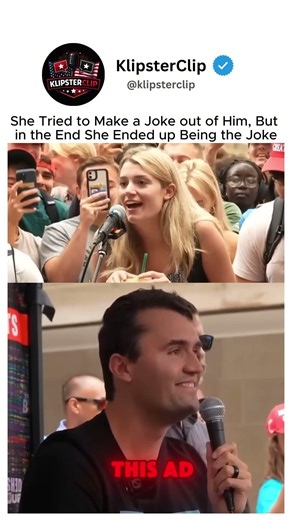 She Tried to Make a Joke out of Him, But in the End She Ended up Being the Joke. #charliekirk