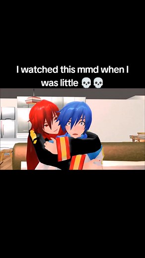 I choose Gakupo x Kaito 💙💜#mmd #mmdvocaloid #gakupoxkaitocanon