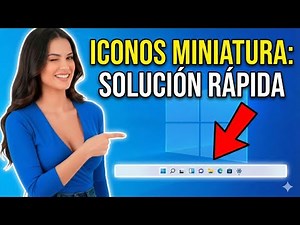 💻 SOLUTION! Small icons in Windows 11 taskbar