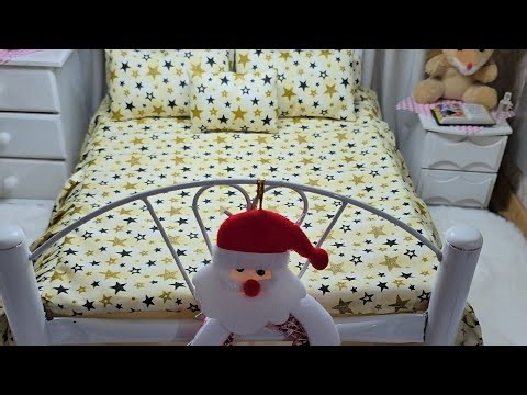 How to make a bedspread for Barbie 🪡🛏️ | Easy tutorial