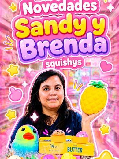 Encontré nuevos squishys como las mantequillas gigantes, quesos, patos y piñas 🍍y al final algo muy especial. #squishy #butter #squishysgigantes #juguetesantiestres #juguetes