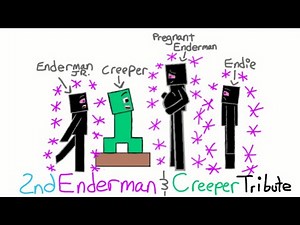 2nd Enderman and Creeper Tribute - Love me like you do