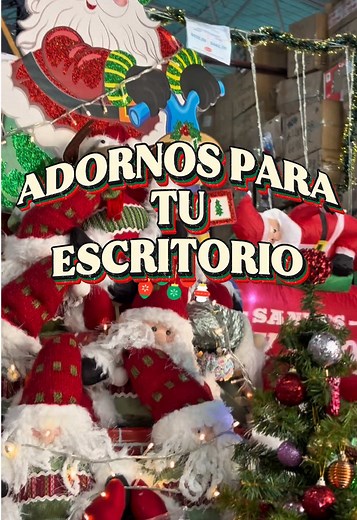 Adornos navideños para una oficina elegante
