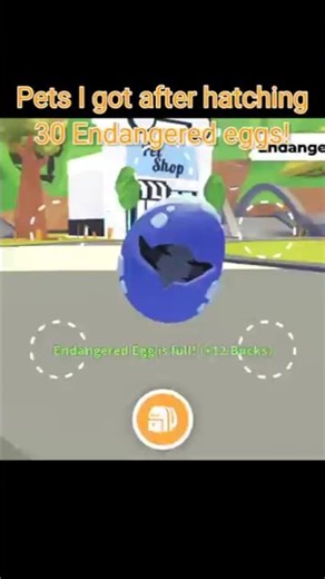 Pets in Endangered eggs from adopt me! #adoptme #adoptmeroblox #adoptmepets #adoptmeupdate #roblox
