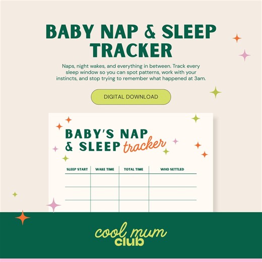 Baby Sleep Tracker Printable | Newborn Nap Log PDF - Etsy