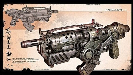 17.雷爆突击枪贴图的绘制加工