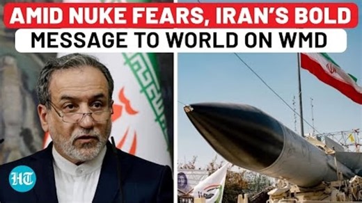 Tehran’s bold message to World on weapons of mass destruction amid nuke fears