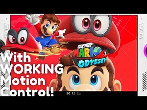 ASUS ROG Ally | Motion Controls in YUZU! | Super Mario Odyssey