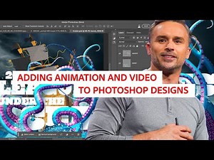 Animating and adding video to Photoshop Files using Adobe Express