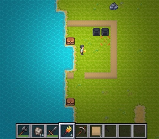 Godot 2D survival game template by Logroudliy