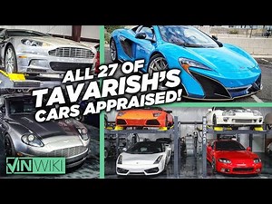 How much are Tavarish's cars worth? VINwiki appraises all 27!