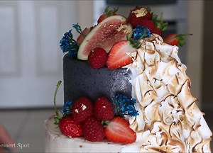 265K views · 513 shares | Hybrid Rustic Garden Cake Tutorial By: Rosie's Dessert Spot | MetDaan Cakes | Facebook