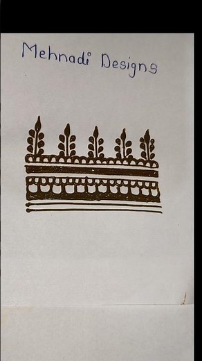 Starting Mehndi Designs for Beginners | Easy and Simple Mehndi Tutorial | Step by Step Mehndi Design