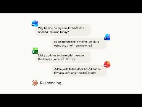 Collaborate with Claude across Microsoft365 apps