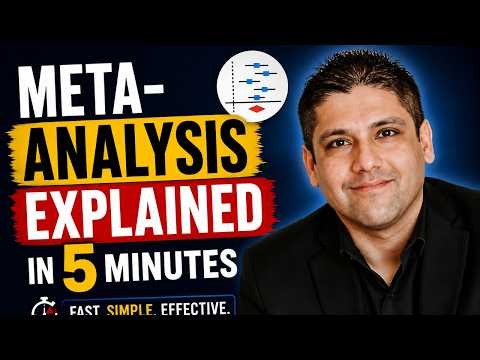Learn Meta-Analysis in Under 5 Minutes
